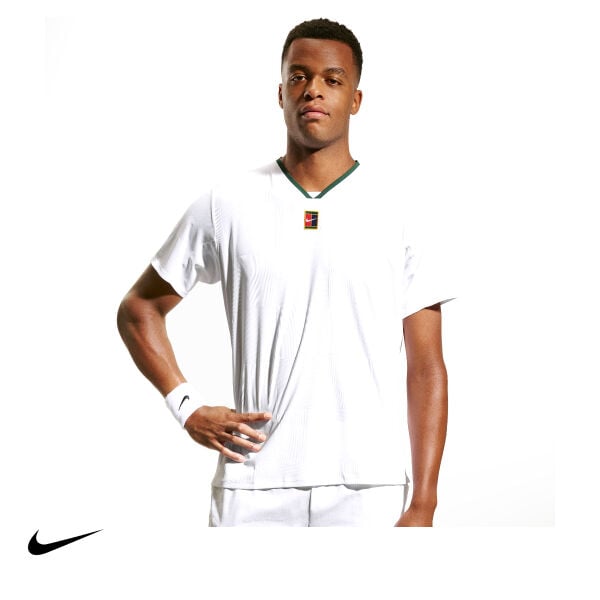 Nike Erkek Tenis Şortu NikeCourt Slam Dri-FIT White