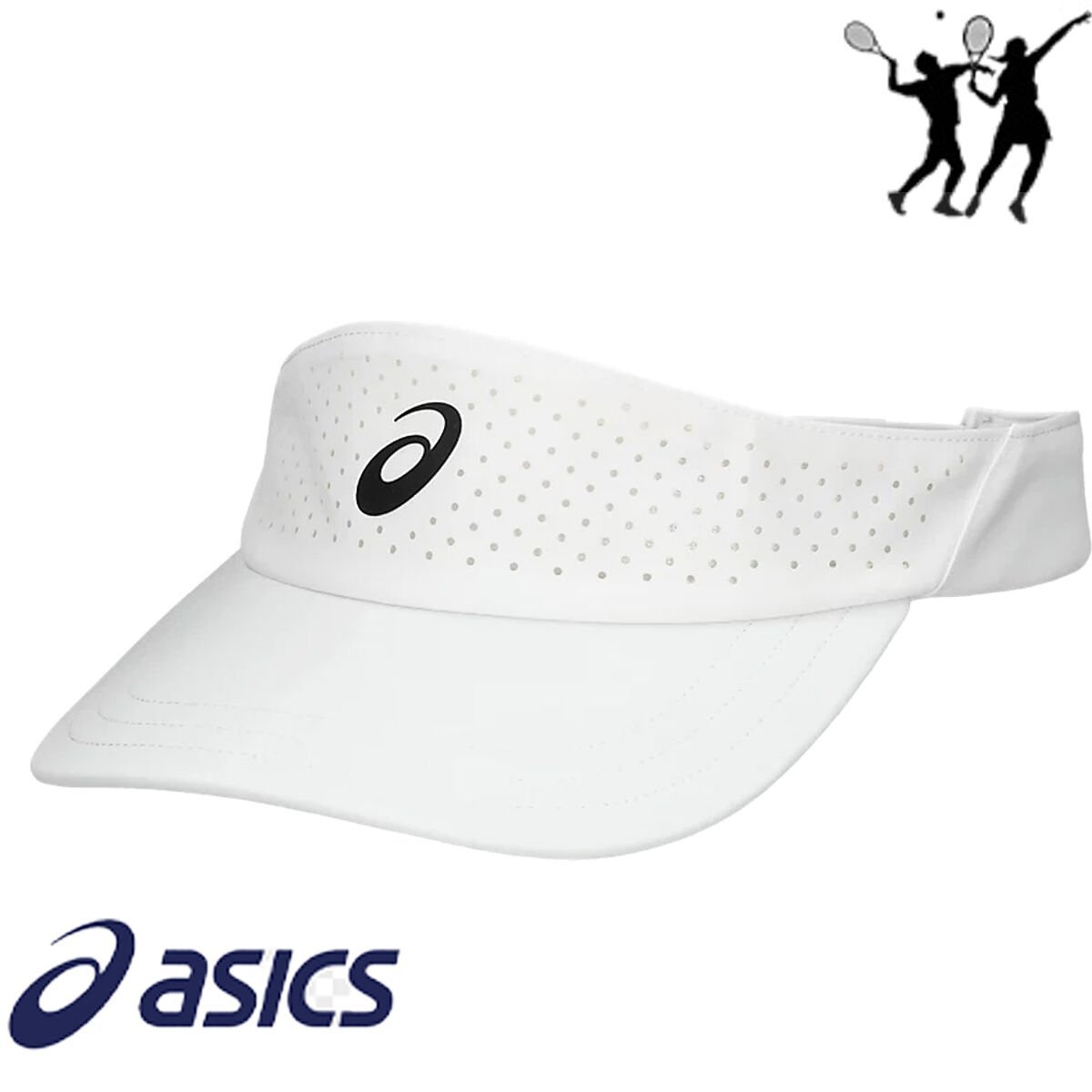 Asics Performance Visor Unisex Tenis Siperlik – Brilliant White