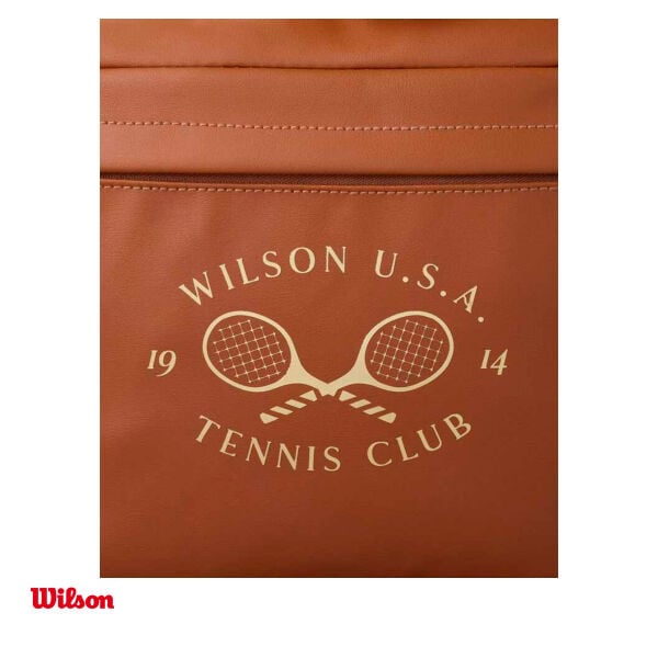 Wilson Tenis Sırt Çantası Heritage V2 Krem/Koyu Mor