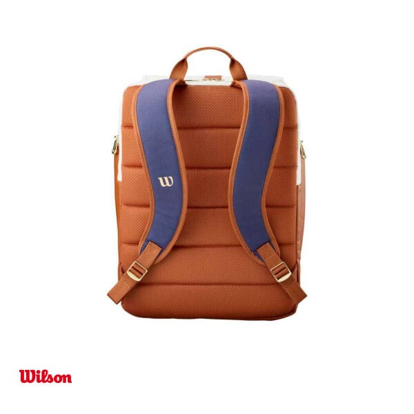 Wilson Tenis Sırt Çantası Heritage V2 Krem/Koyu Mor