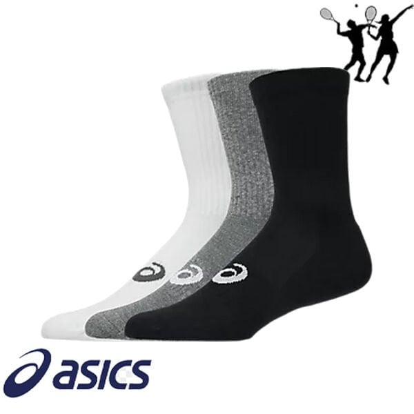 Asics AEG 3 Pack Crew Unisex Spor Çorap – Multi