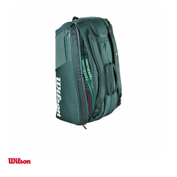 Wilson Tenis Raket Çantası Blade V10 Super Tour 15 Pack Yeşil