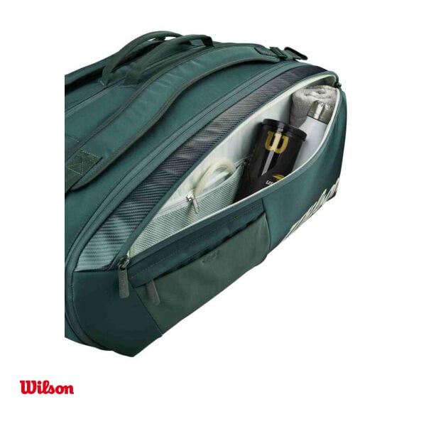 Wilson Tenis Raket Çantası Blade V10 Super Tour 15 Pack Yeşil