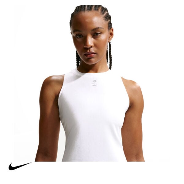 Nike Kadın Tenis Atleti NikeCourt Advantage Dri-FIT White White