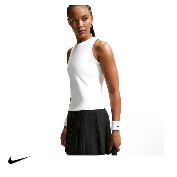 Nike Kadın Tenis Atleti NikeCourt Advantage Dri-FIT White White