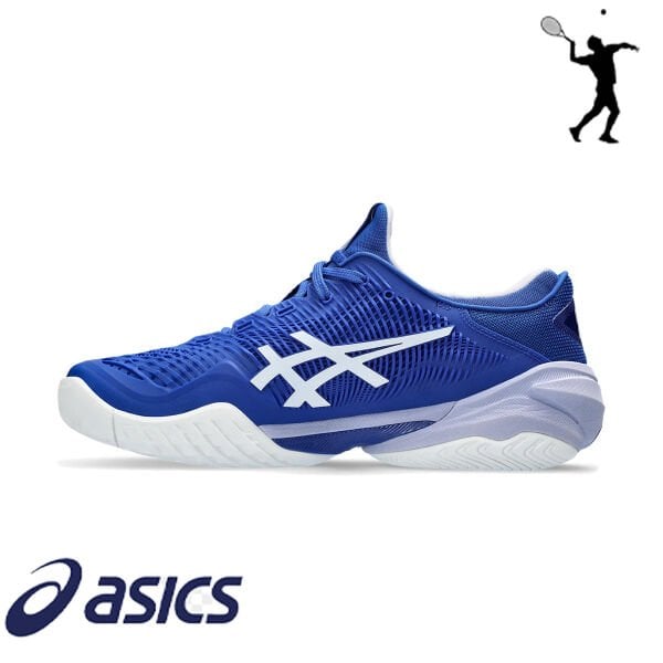 ASICS Court FF 3 Novak Erkek Tenis Ayakkabısı – Asics Mavi / Açık Mavi (Hard Court)
