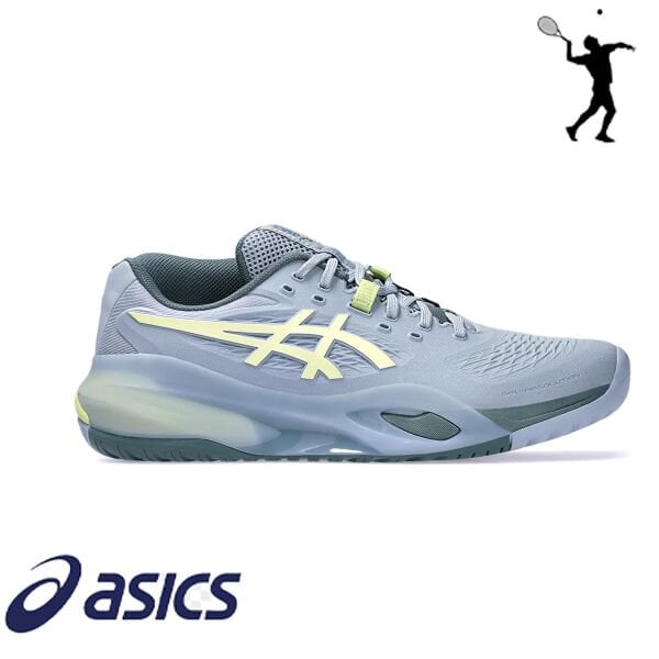 Asics Gel-Resolution X Erkek Tenis Ayakkabısı – Grey Blue/Pistachio (Hard Court)
