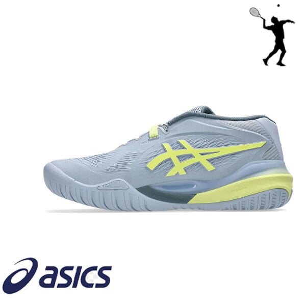 Asics Gel-Resolution X Erkek Tenis Ayakkabısı – Grey Blue/Pistachio (Hard Court)