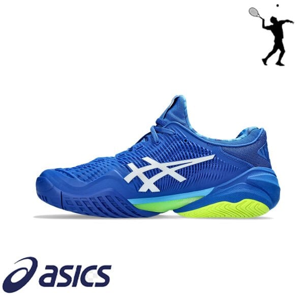 ASICS Court FF 3 Novak Erkek Tenis Ayakkabısı – Mavi / Beyaz (Hard Court)