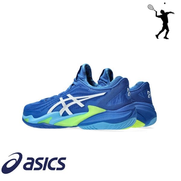 ASICS Court FF 3 Novak Erkek Tenis Ayakkabısı – Mavi / Beyaz (Hard Court)