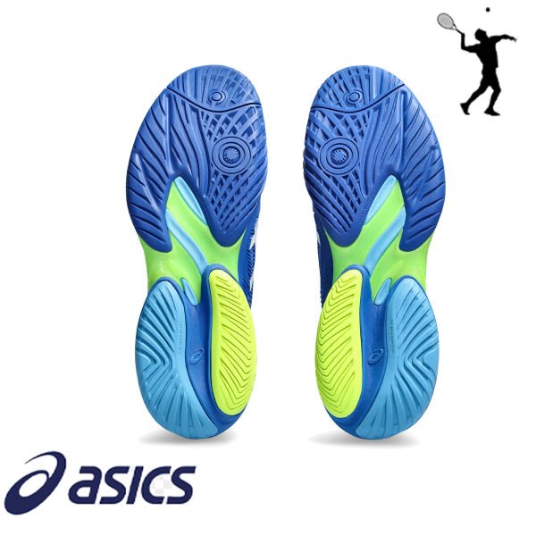 ASICS Court FF 3 Novak Erkek Tenis Ayakkabısı – Mavi / Beyaz (Hard Court)