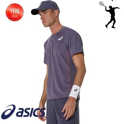 Asics Match Actibreeze Polo Erkek Tenis Tshirt