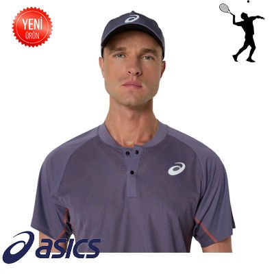 Asics Match Actibreeze Polo Erkek Tenis Tshirt