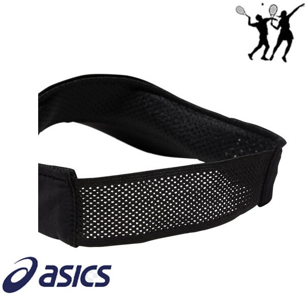ASICS PRFM Visor Unisex Spor Şapka – Siyah | Hafif ve Nefes Alabilir