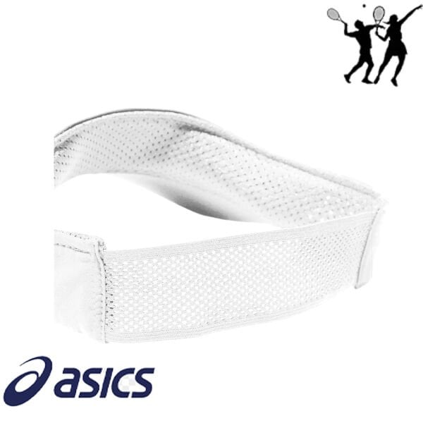 ASICS PRFM Visor Unisex Spor Vizör – Beyaz
