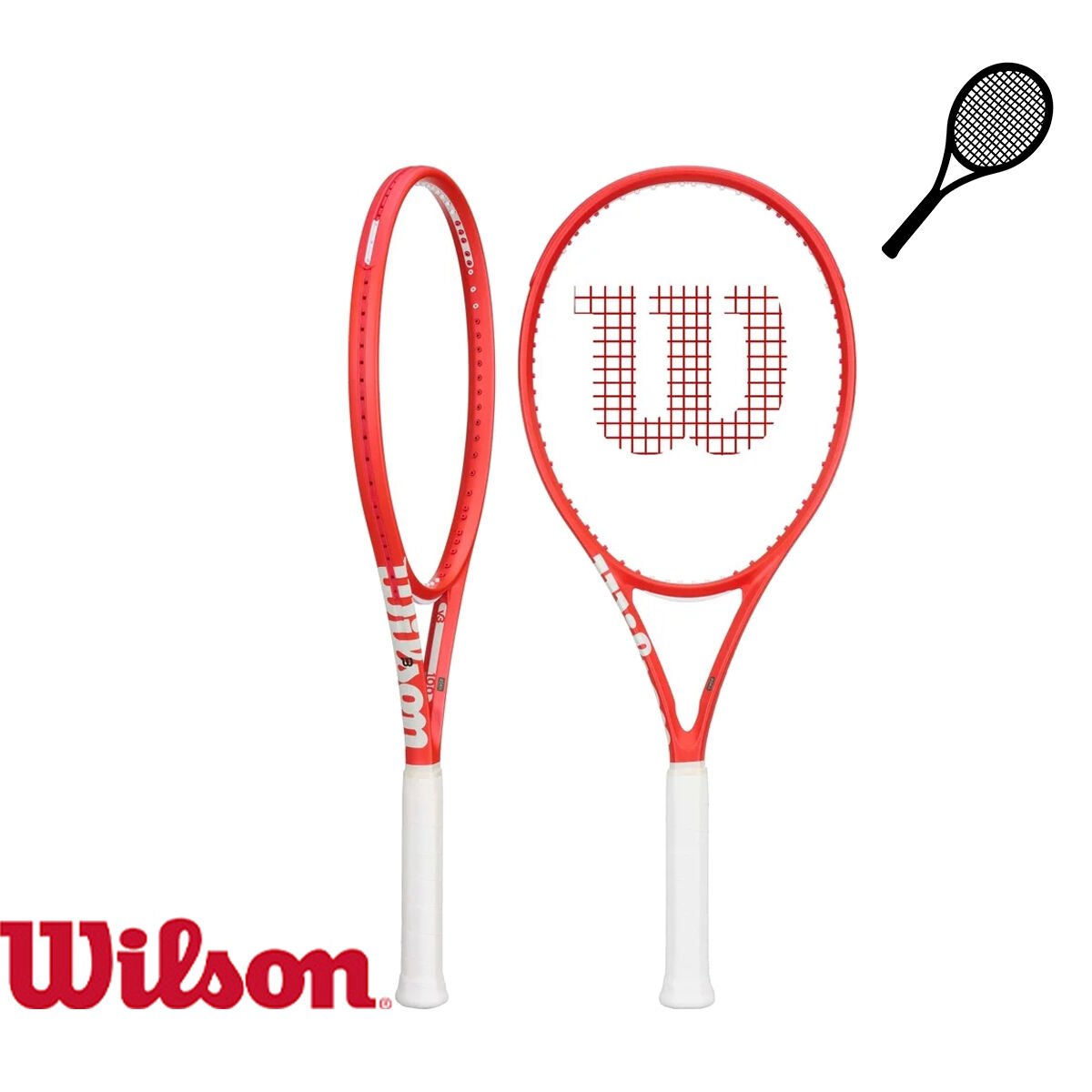 ラケット(硬式用) Wilson CLASH 100 V3 REVERSE 295g Wilson Clash 100 V3 Reverse 295g Kordajsız Tenis Raketi