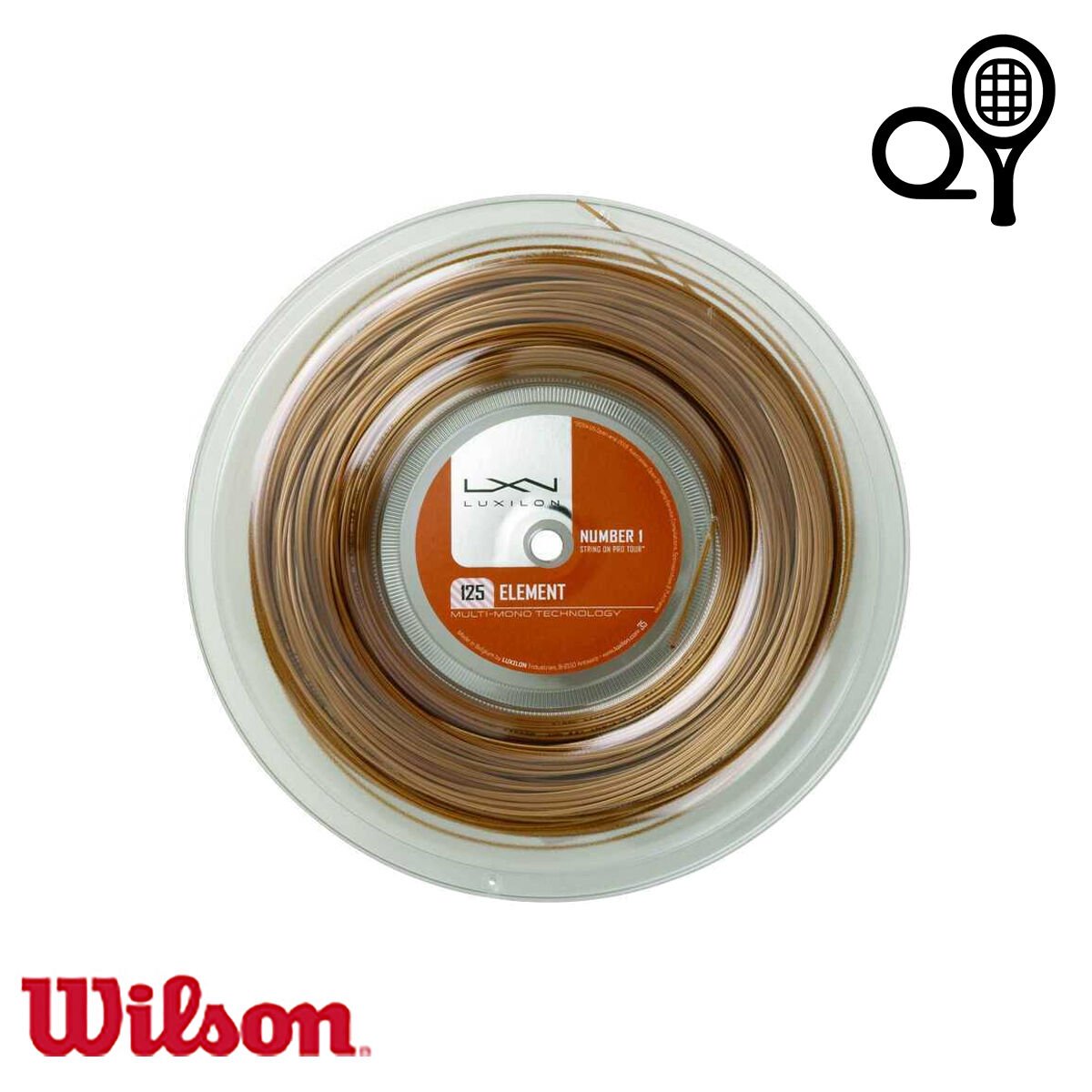 Luxilon Element 16L 1.25 mm Tenis Kordajı Bronz 200 m Reel