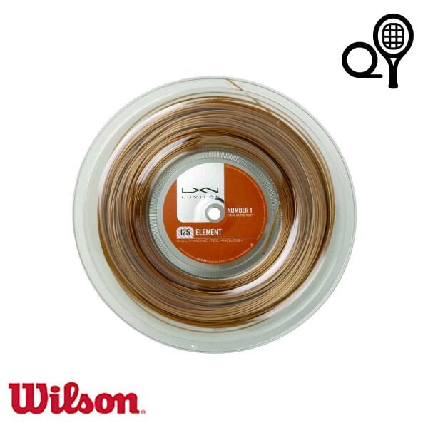 Luxilon Element 16L 1.25 mm Tenis Kordajı Bronz 200 m Reel